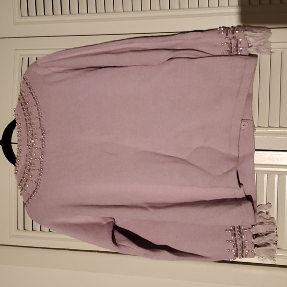 Like new! Vintage Storybook Knits Diamante Diva beaded sweater - Picture 7 of 10